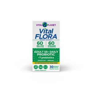 Vital Flora VF 60 60 SS Adult 55 Plus 30ct