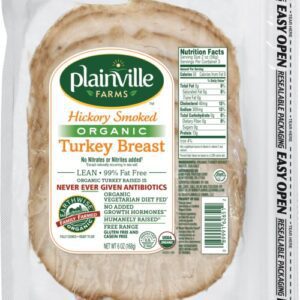 Plainville Farms Hickory Smoked Turkey Breast Sliced 6oz