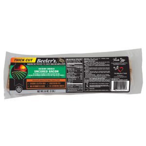 Beeler's Bacon Thick Uncured 1lb