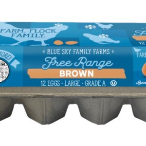 Blue Sky Eggs Brown Large Kosher Non-GMO