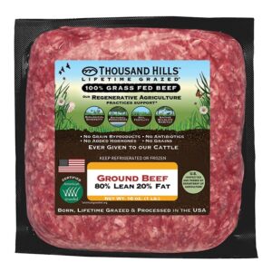 Thousand Hills Ground Beef 80/20