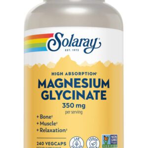 Solaray Magnesium Glycinate 350mg 240VCAPS