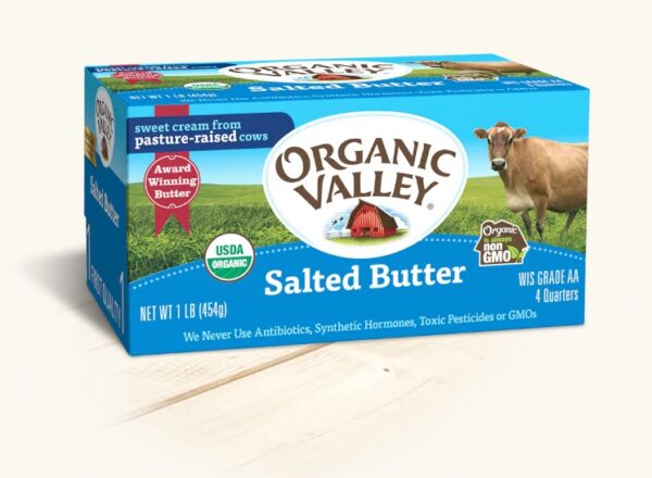 Organic Valley Butter Salted OG