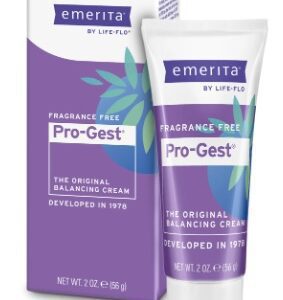 Emererita Pro-Gest Fragrance Free Body Cream 2oz