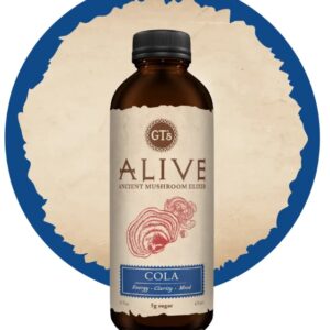GTS Tea Adaptogenic Cola Ancient Mushroom Elixir 16floz